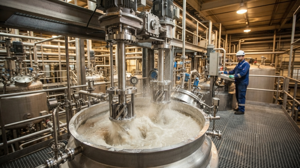 Reactores industriales para cosméticos 