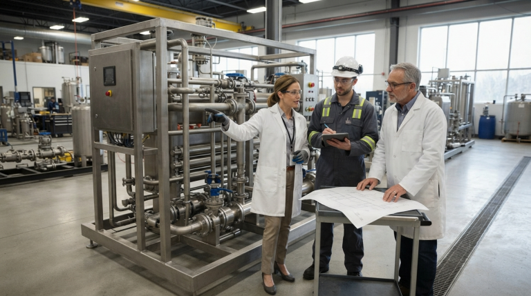 Sistemas en skids industriales